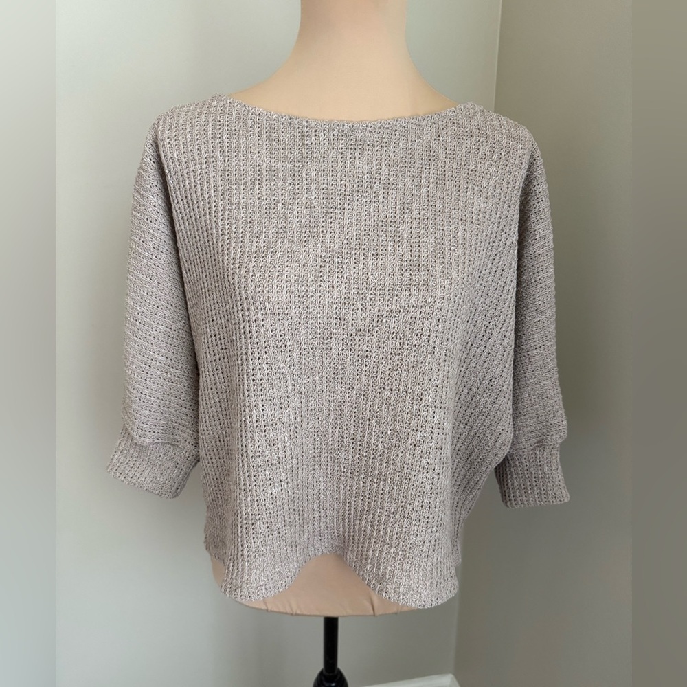 Gilli Loose Weave short sleeve sweater